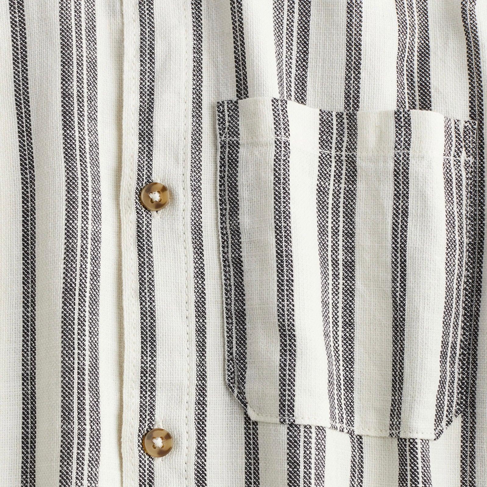 Camisa Manga Corta Textura Rayas